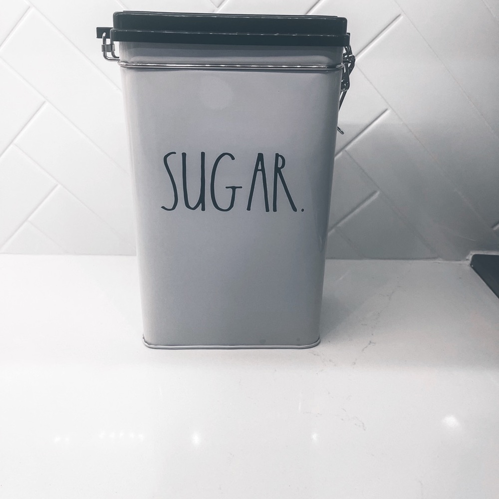 NEW| Kitchen Label Decor, Rae Dunn, Metal Tin “Sugar” - Picture 3 of 3